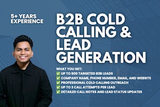 do b2b cold calling and lead generation
