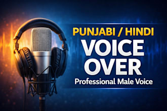 punjabi hindi voice over for videos and ads