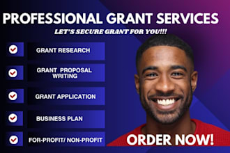 do grant proposal, grant research and grant application