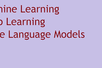 develope machine learning, deep learning, and llm ai models