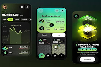 build crypto exchange website and app, crypto blockchain, p2p exchange