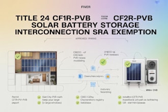 title 24 cf1r pvb cf2r pvb solar battery storage interconnection sra exemption