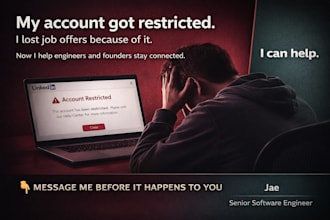 help your linkedin limits with verified backup accounts