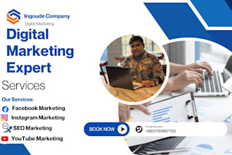 be professional digital marketing expert and ads specialists