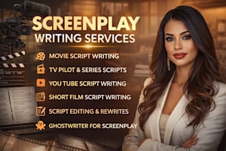 write movie script short film screenplay scriptwriter film script feature film