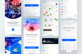 develop a custom gps tracking app and ai based logistics navigation app