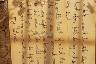 write a beautiful personal handwritten
