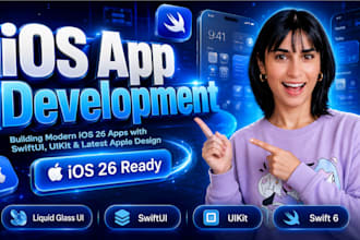 create a iphone or ipad app with swiftui and ios 26 design
