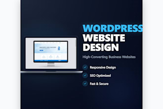 design wordpress website, wordpress developer business site