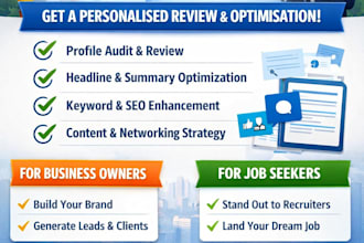 optimize your linkedin profile for visibility, leads and career growth