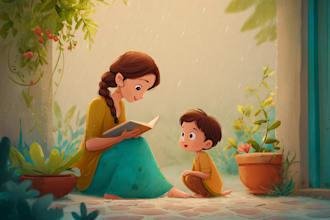create children book illustrations