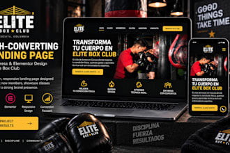 design a high converting landing page in wordpres