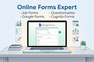 create google forms for surveys, quizzes, and registration