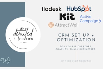 setup and optimize your CRM