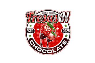 create high quality and beautiful strawberry  logo design