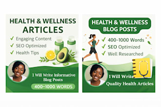 create engaging health and wellness articles