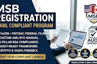 prepare your msb compliance aml program and fincen registration guidance