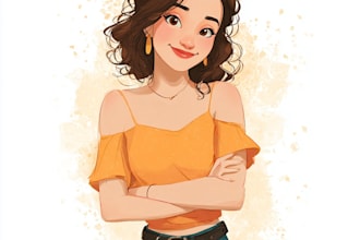 create pixar,disney style characters