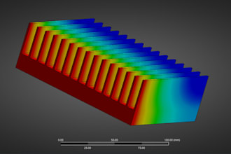 perform thermal and internal flow cfd analysis using ansys