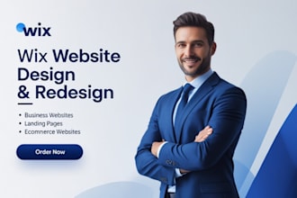 do wix website design, redesign business wix website, website development