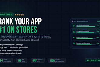 do aso keyword research for ios app store and google play ranking