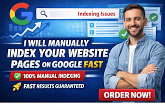 do fast google indexing service to index your website pages and backlinks