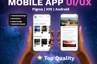 build a mobile app to showcase and read UI UX design projects like a pro