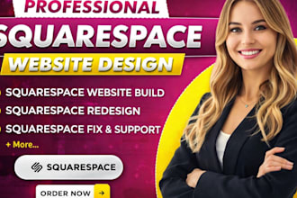 build, fix squarespace website design squarespace redesign squarespace website