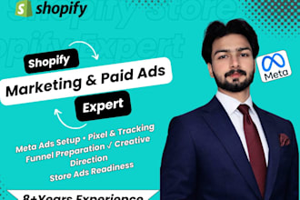 manage shopify social media marketing and content strategy