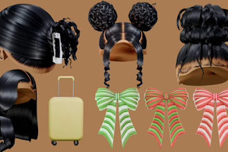 create custom roblox ugc hair accessories hats chains and wearables