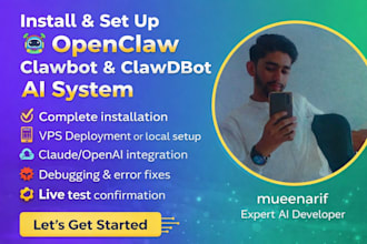 install and setup openclaw clawbot and clawdbot ai system
