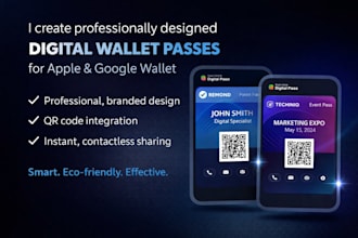 create professionally designed digital passes for apple and google wallet