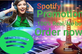 do oeganc spotify music promotion for real streams