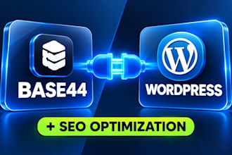 migrate or connect your base44 app to wordpress with SEO optimization