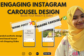 create engaging instagram carousel posts in canva