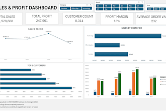 create professional excel dashboard and automated reports