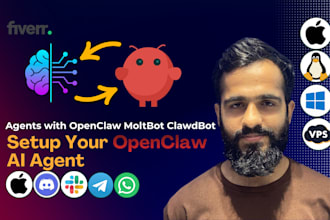 setup, deploy openclaw clawbot moltbot clawdbot ai agent on vps or any server