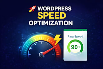 optimize wordpress speed and improve core web vitals professionally