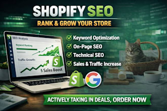 expert shopify seo to boost traffic sales and ranking