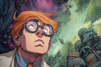 comic book illustration with comic book illustrator