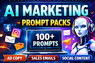 create tailored ai marketing prompt packs for ads and growth campaigns