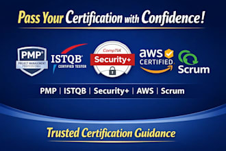 help you pass pmp, capm, pmi acp, prince2, itil, scrum and cisa certification