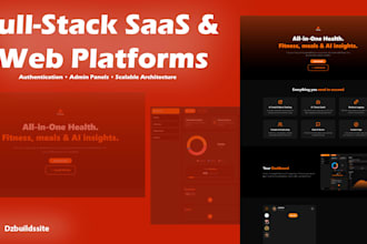 build your custom saas or web platform