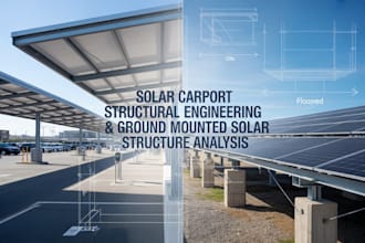 solar structural analysis, permit drawings, rooftop solar, solar permit plan