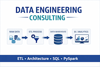 provide data engineering consulting for etl and analytics architecture