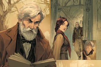 comic book illustration with comic illustrator