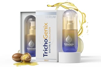 create realistic 3d cosmetic product rendering
