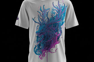 do custom t shirt logo design
