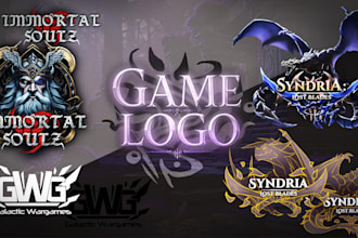 design game logo and steam capsule