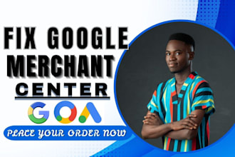 fix google merchant center suspension and misrepresentation, shopping ads setup